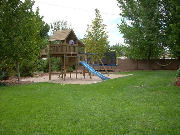 children's playground with sand