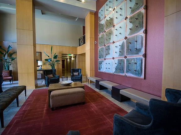 Lobby of this beautifully maintained building.