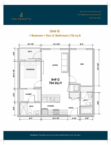 Floor plan 1 Bedroom