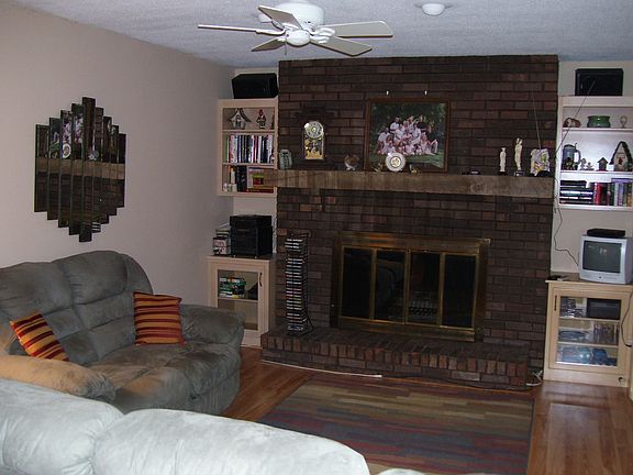 Wood burning fireplace for cold winter nights