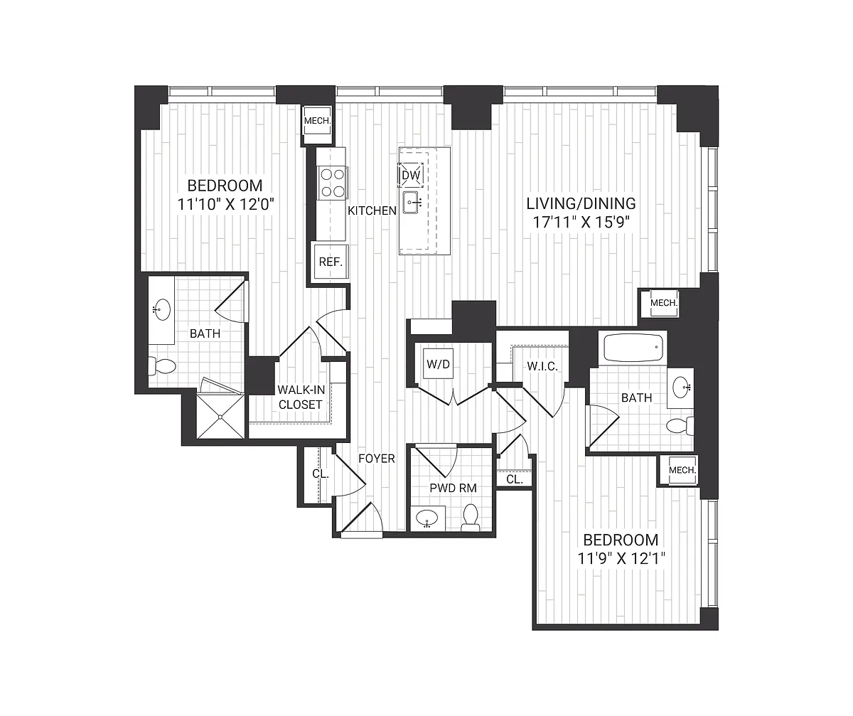 Floor plan B14