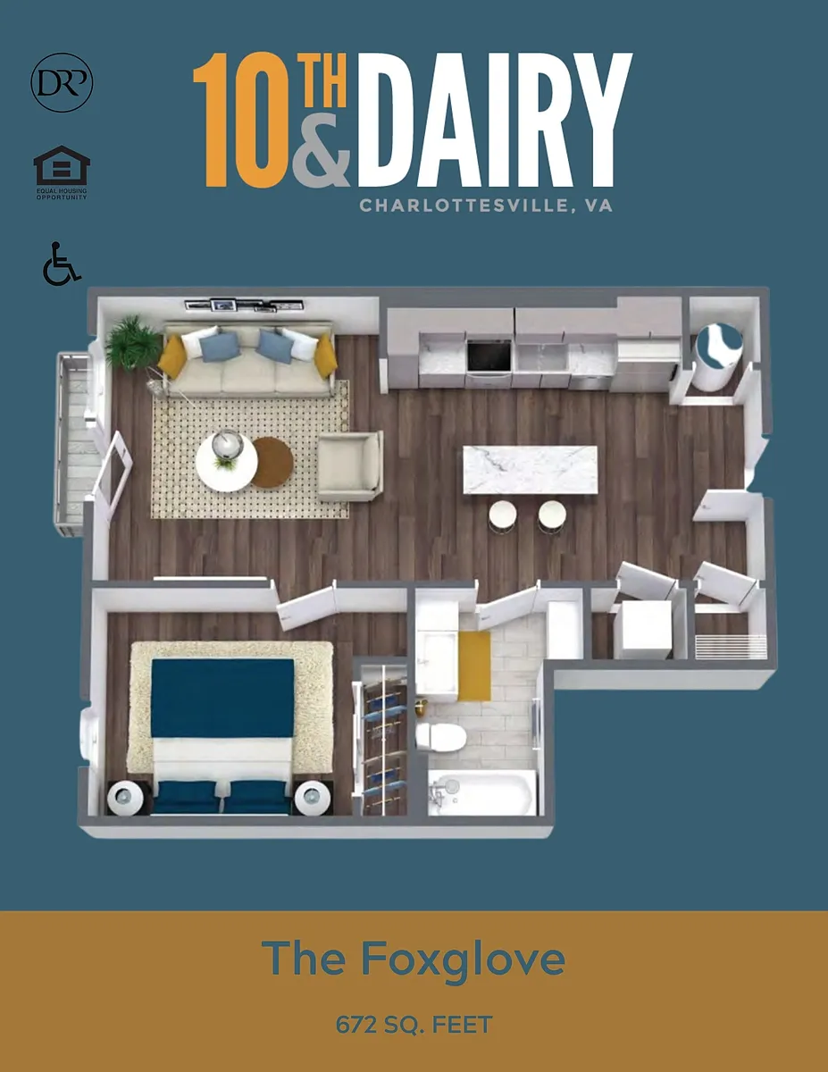 Floor plan The Foxglove