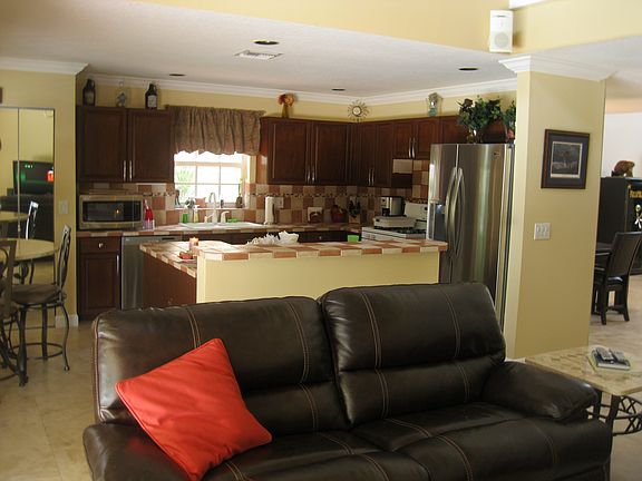 Family room and Kitchen