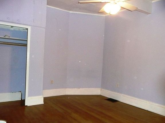 Unit 1 main living space/bed