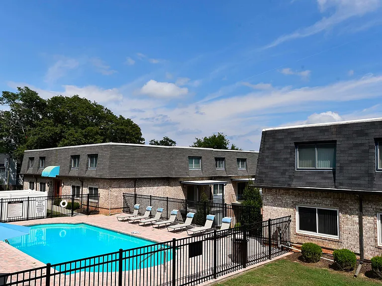 Relax and enjoy modern living with a poolside retreat at this charming apartment complex.