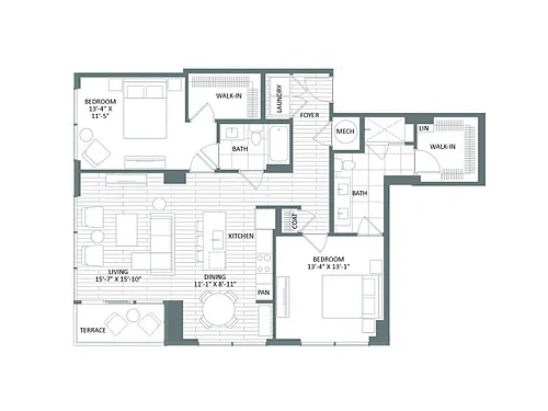 Floor plan E-3