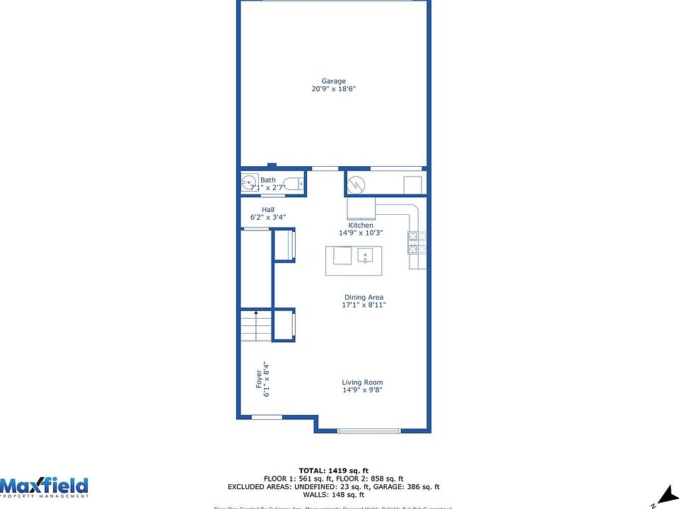 2nd image of 1384 N Meadow Ln