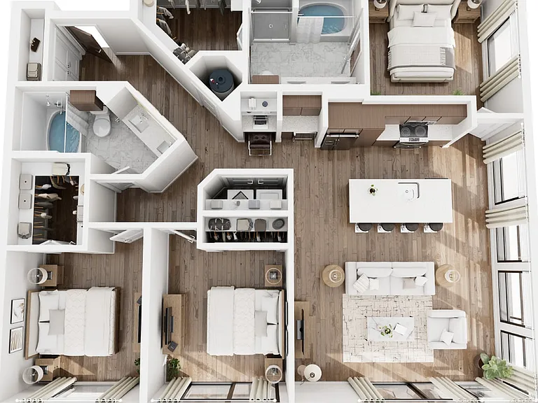 V 3Bed / 2Bath V 3Bed / 2Bath