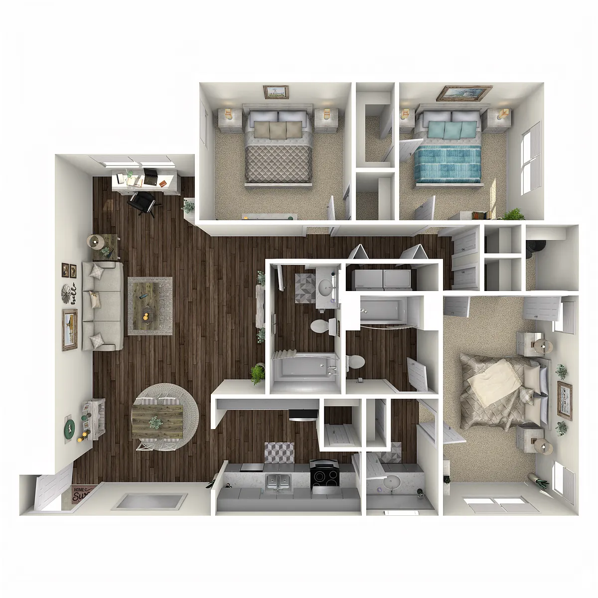 Floor plan C1