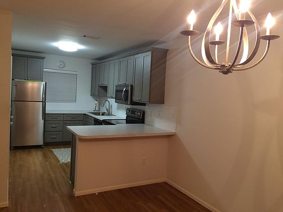 Kitchen and dining area