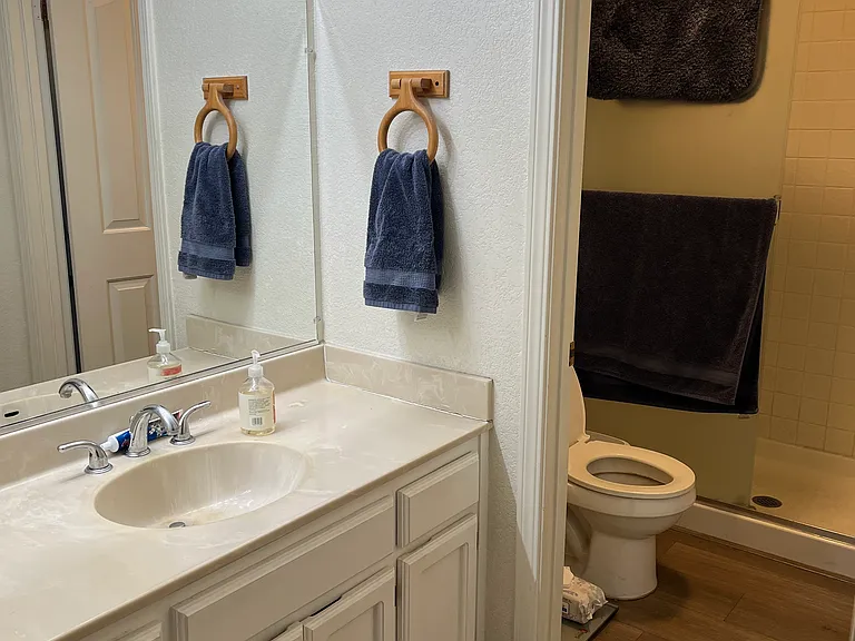 En suite primary bath