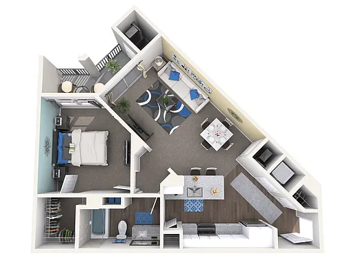 Floor plan Eola