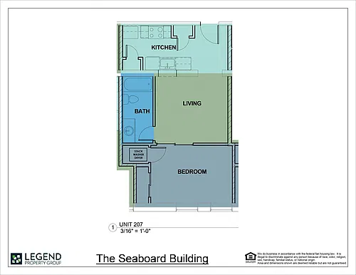 Floor plan 207