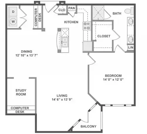Floor plan 16-A10C