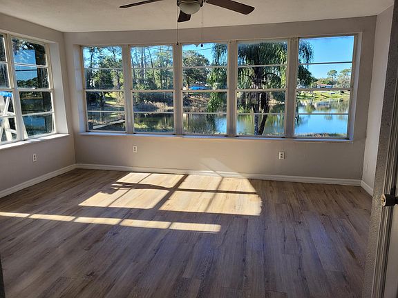 Family room lake view