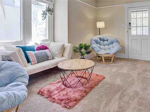 Front Door Entry to Living Room