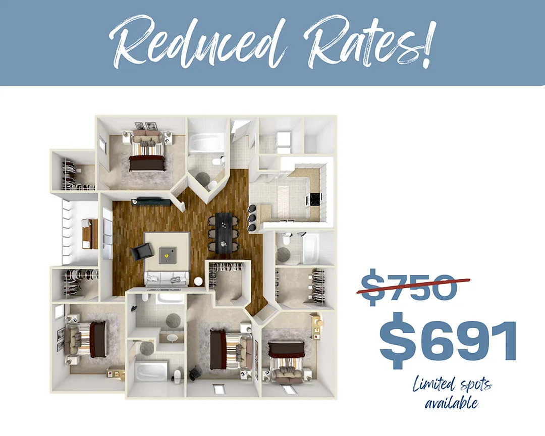 Floor plan 4/4 Classic