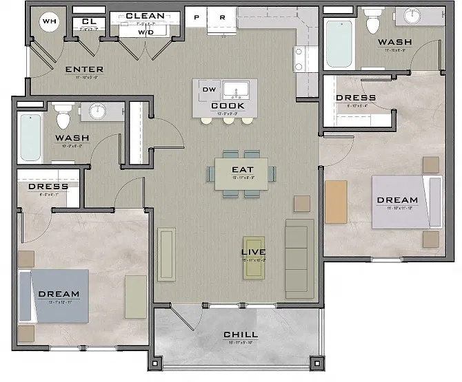 Floor plan B2 Alt