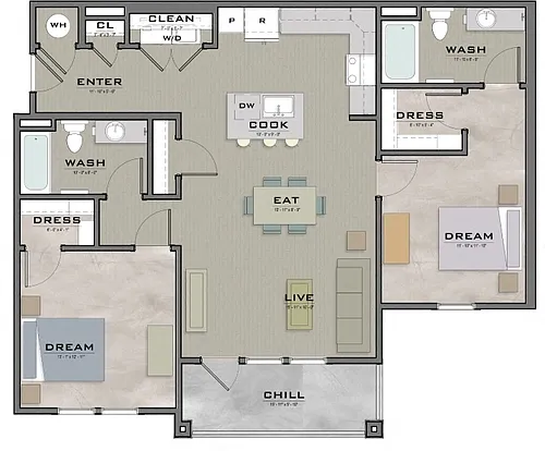 Floor plan B2 Alt