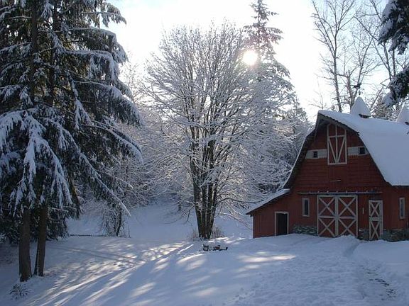 Barn in Winter