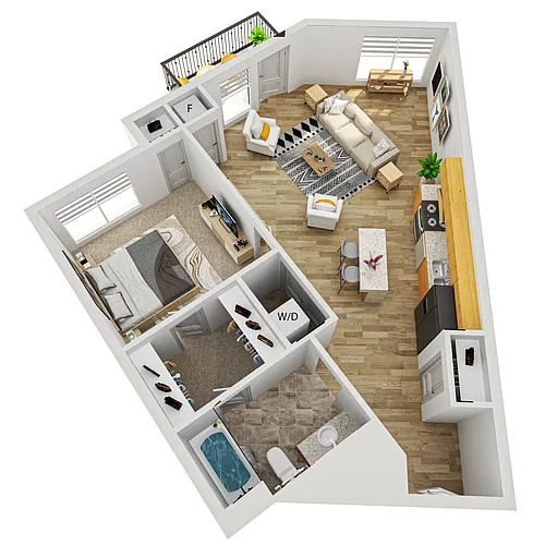 Floor plan D