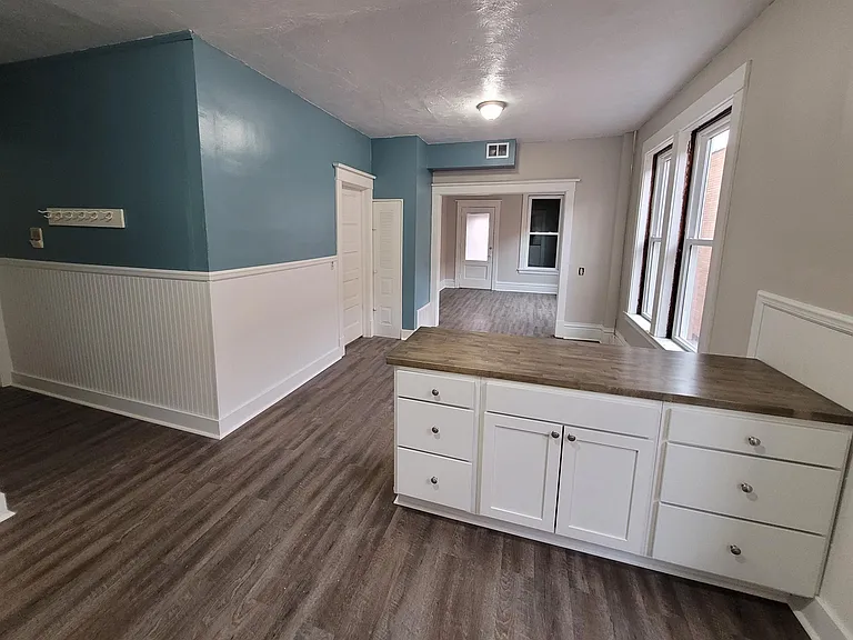 Open concept living spaces