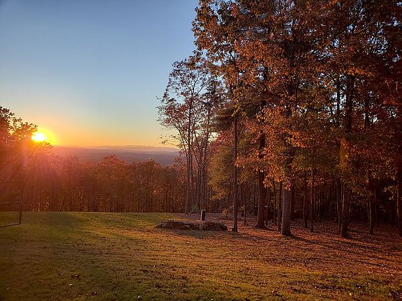 Fall sunset.