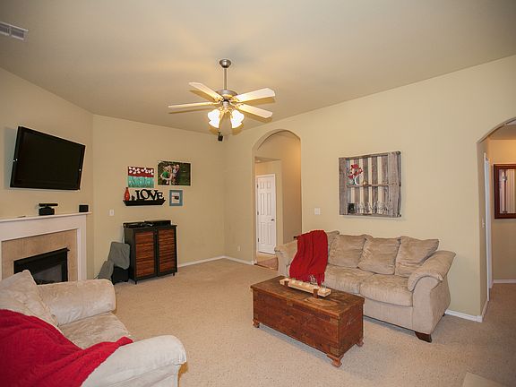 Living leads to kitchen