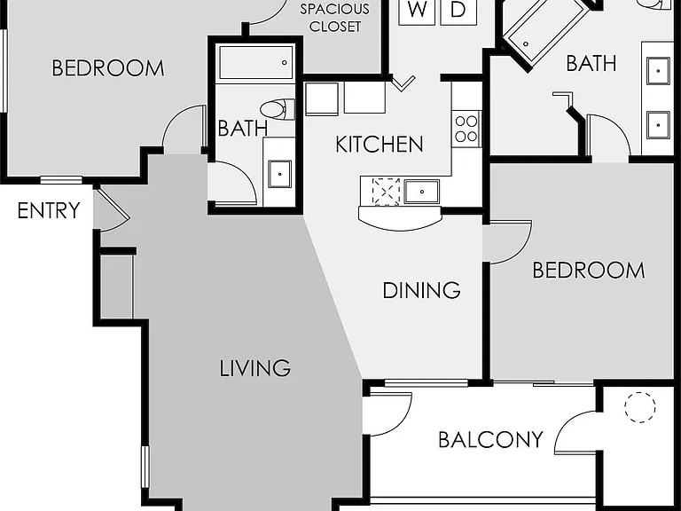B2 floor plan The Turn