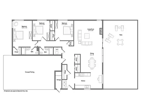 Floor plan Sycamore (with Renovated)
