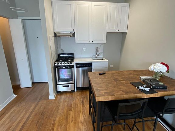 Kitchen area (fridge is being installed)