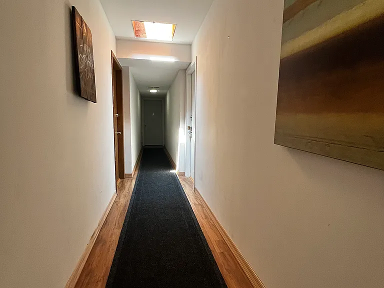 Exit to back entrance