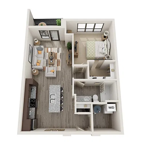 Floor plan The Center