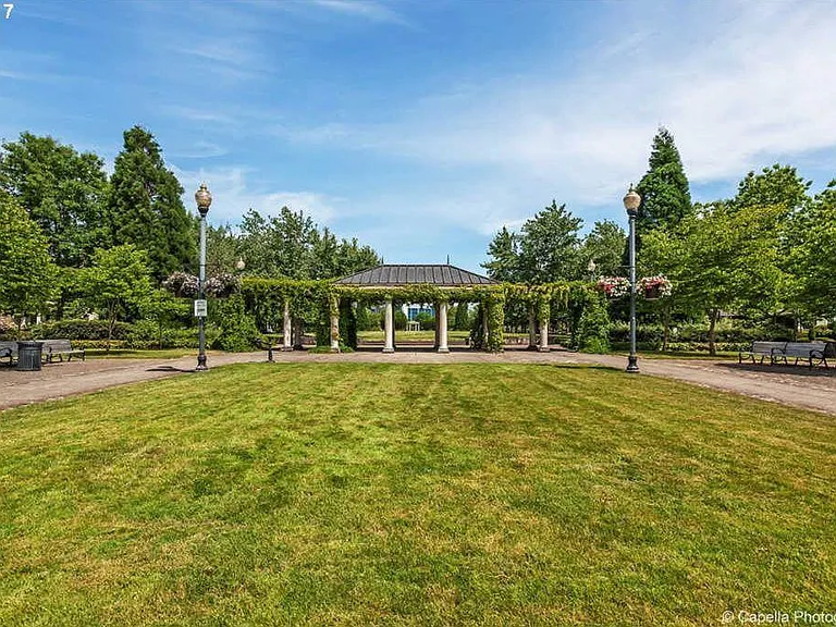 Central park is in front of the house