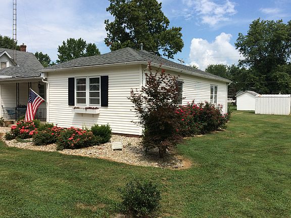 front of house showing side