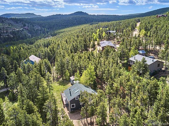 Drone shot looking East