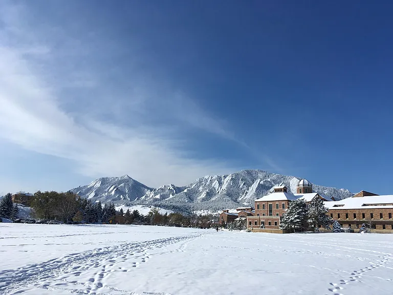 Walk to CU campus