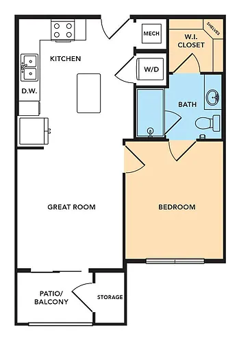 Floor plan A