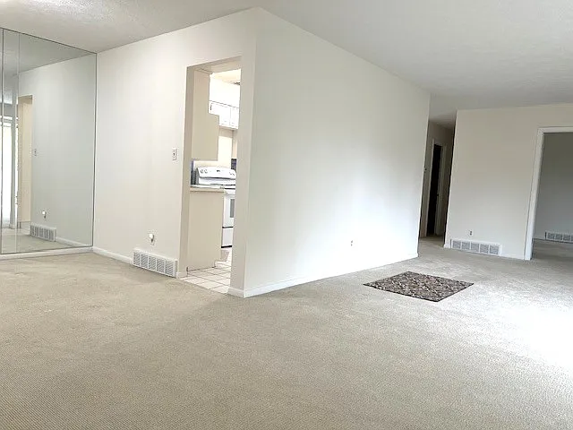 Living Room and Dining Room view