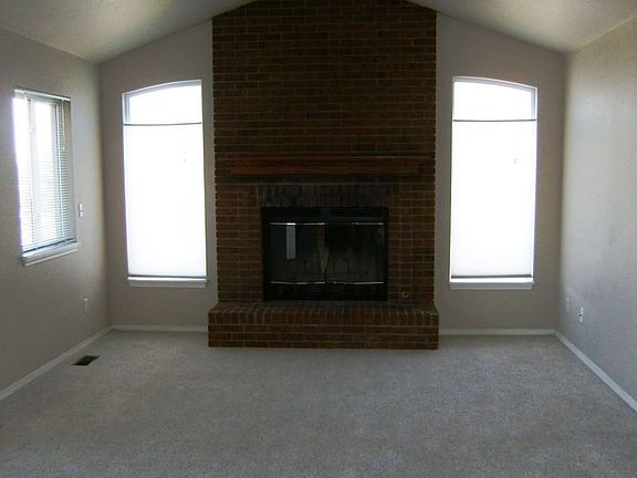 Fireplace in family room