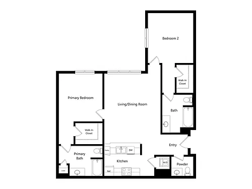 Floor plan B8