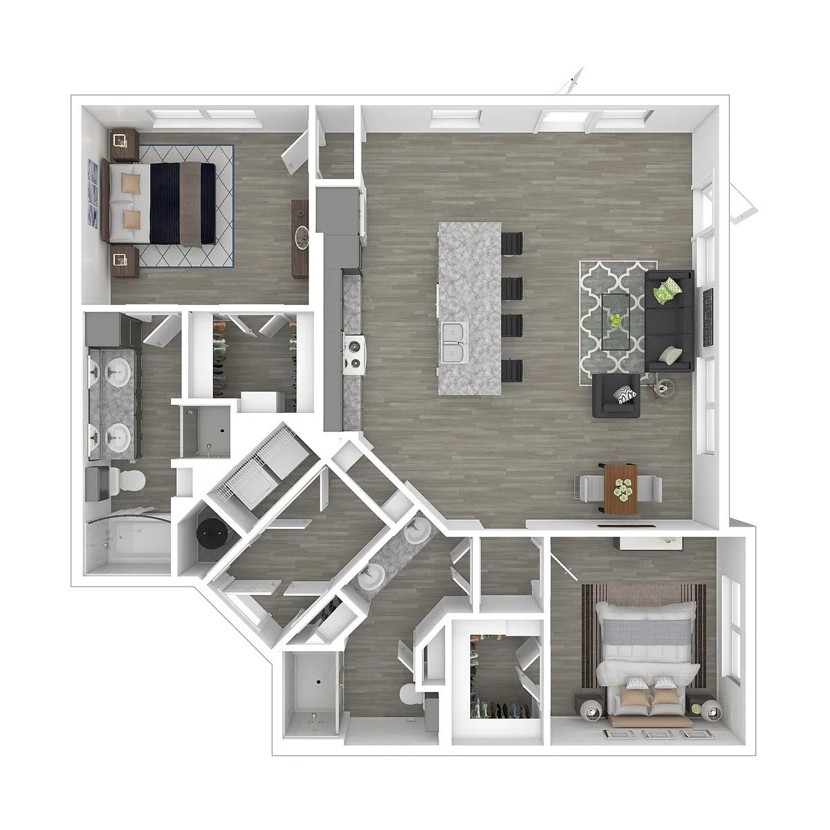 Floor plan B2
