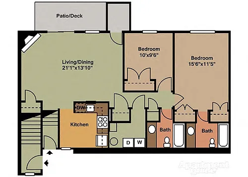Floor plan Fleetwood
