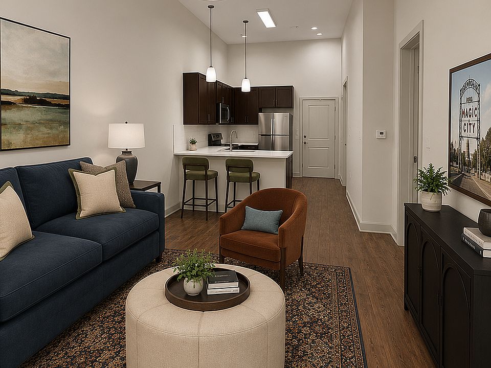 Ellison Model Unit Living Room AI