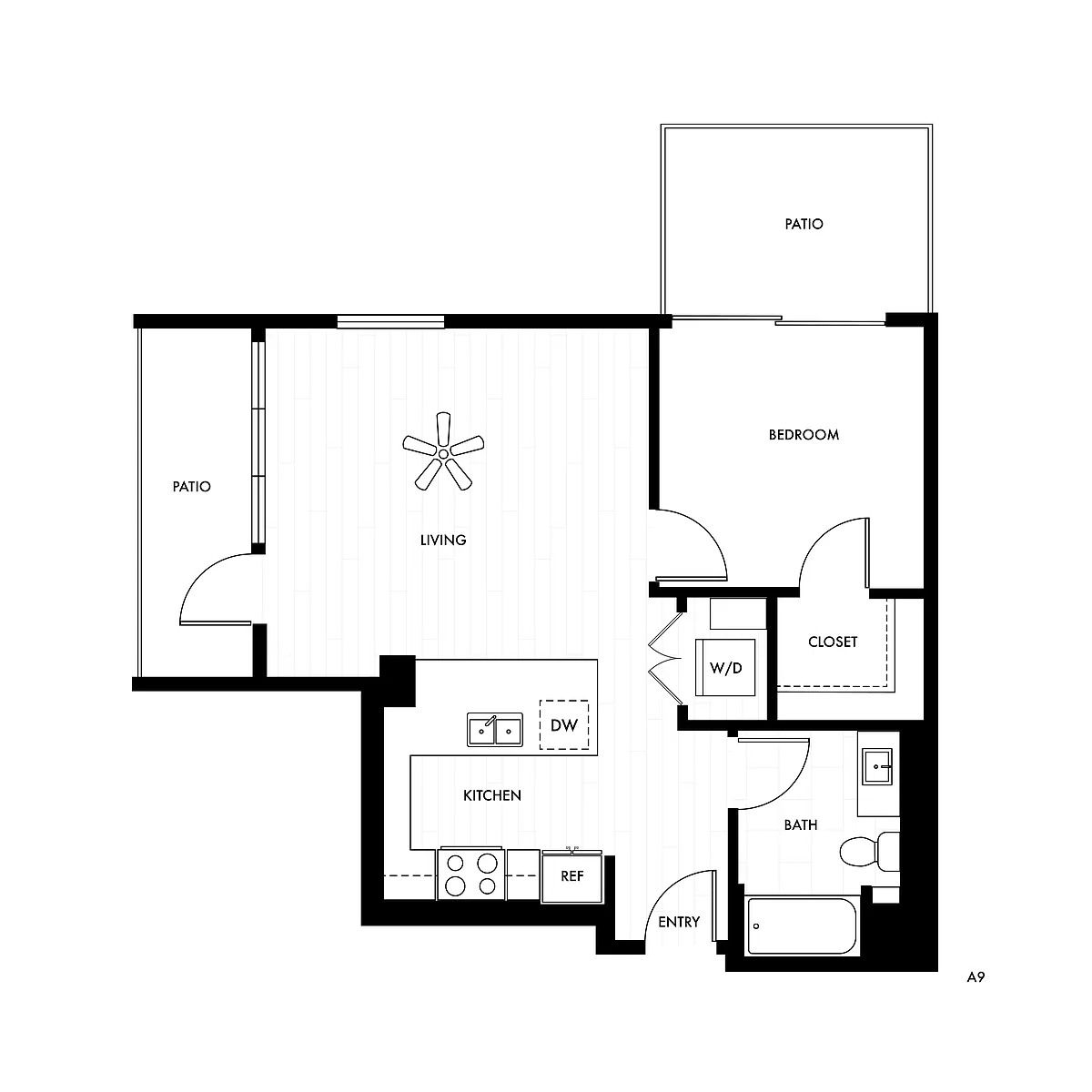Floor plan A9