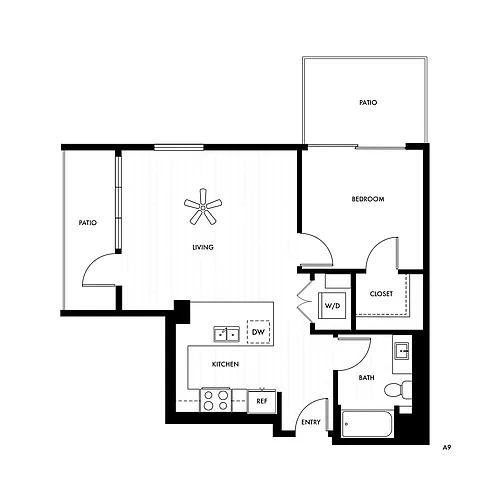 Floor plan A9