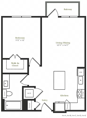 Floor plan A4