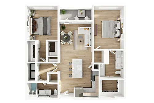 Floor plan B1A