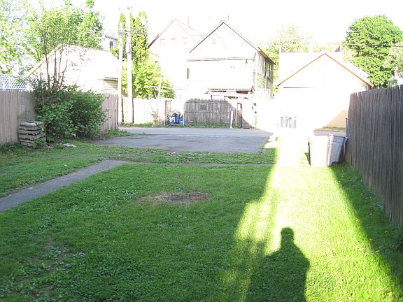 Rear Yard and Parking