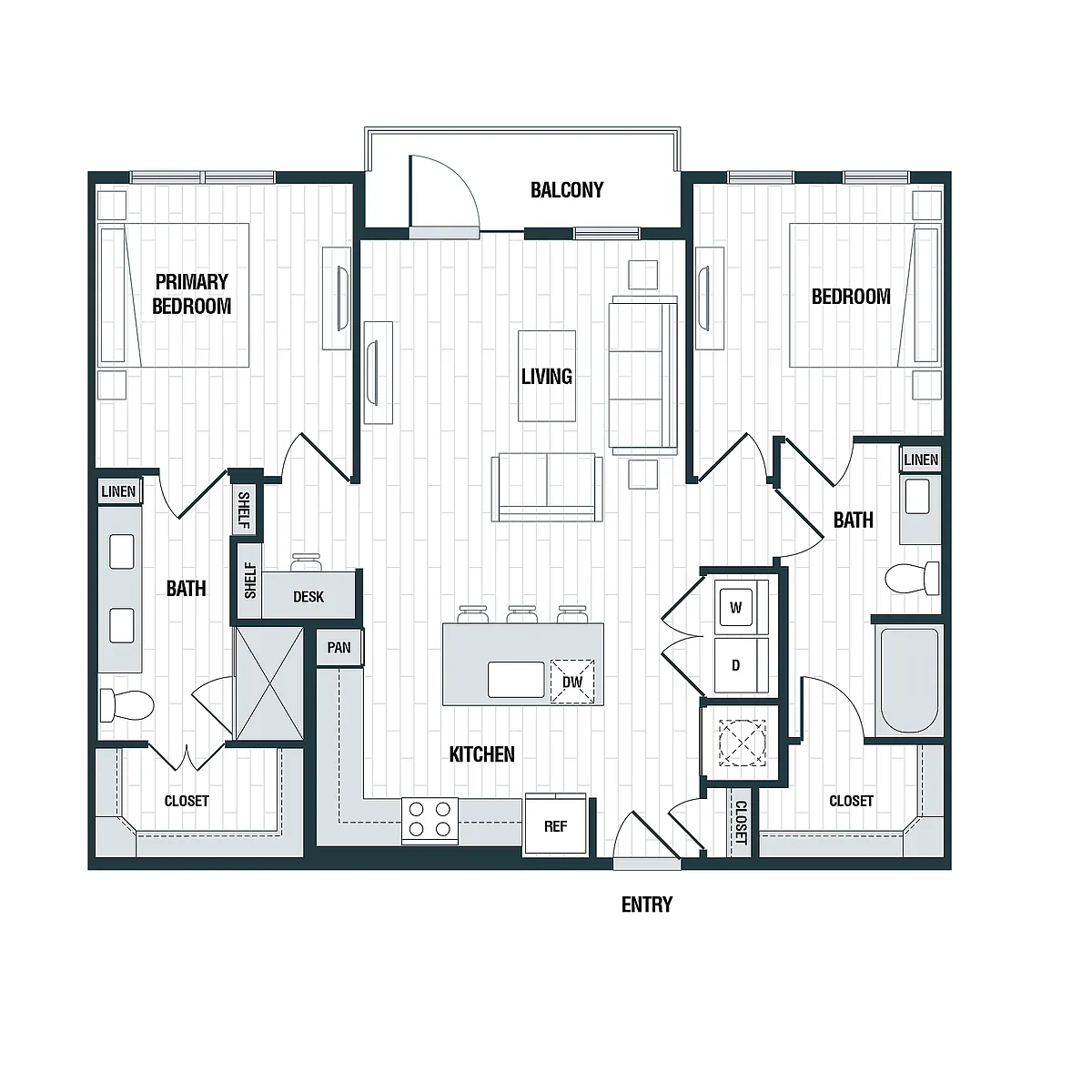 Floor plan B1a